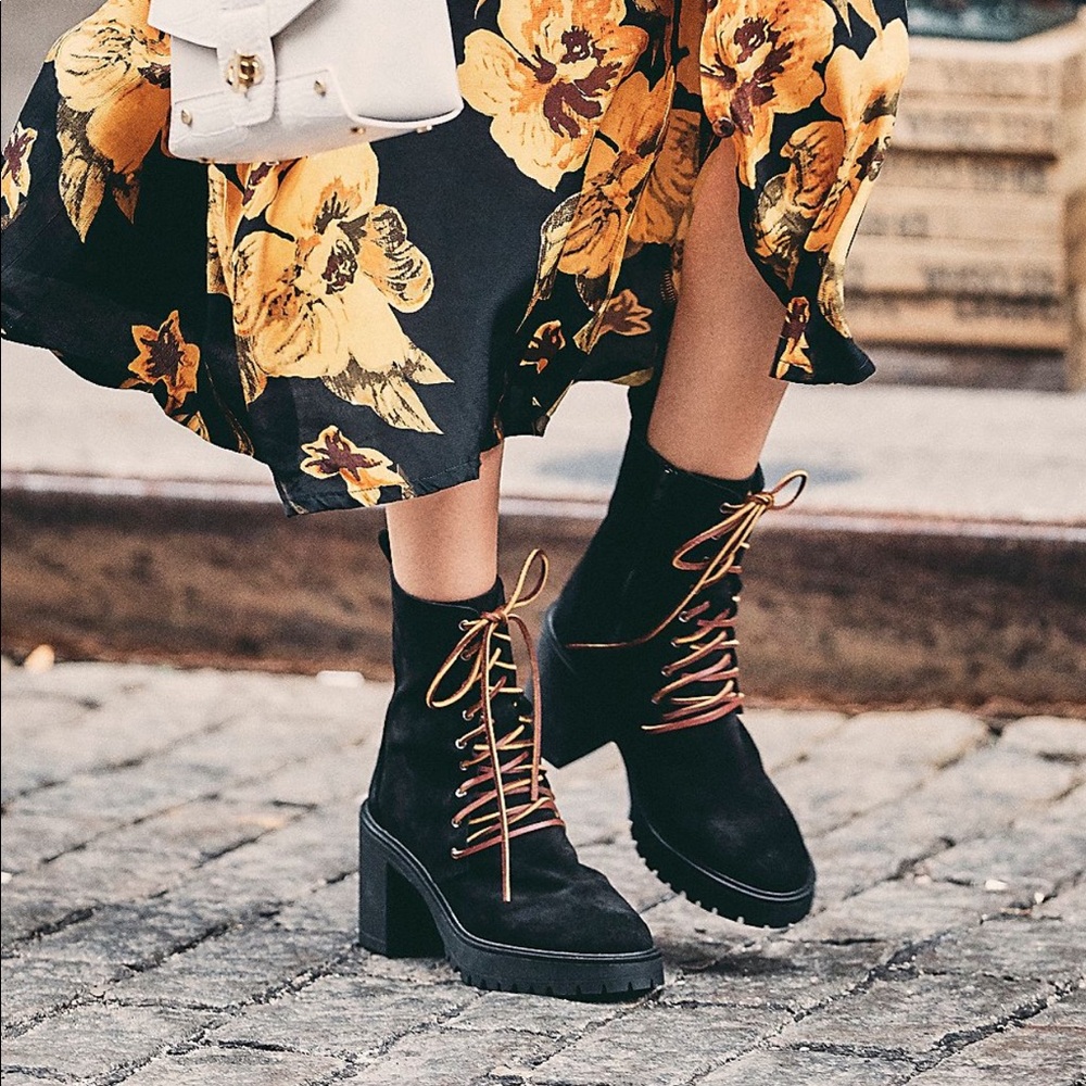 Free People Dylan Lace Up Boot